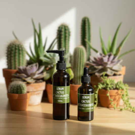 Engrais bio nourrissant cactus & succulentes 100ml LOT DE 25