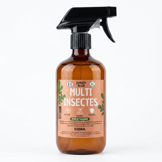 Multi Insectes - Spray Naturel 3-en-1 Prêt à l'Emploi LOT DE 10